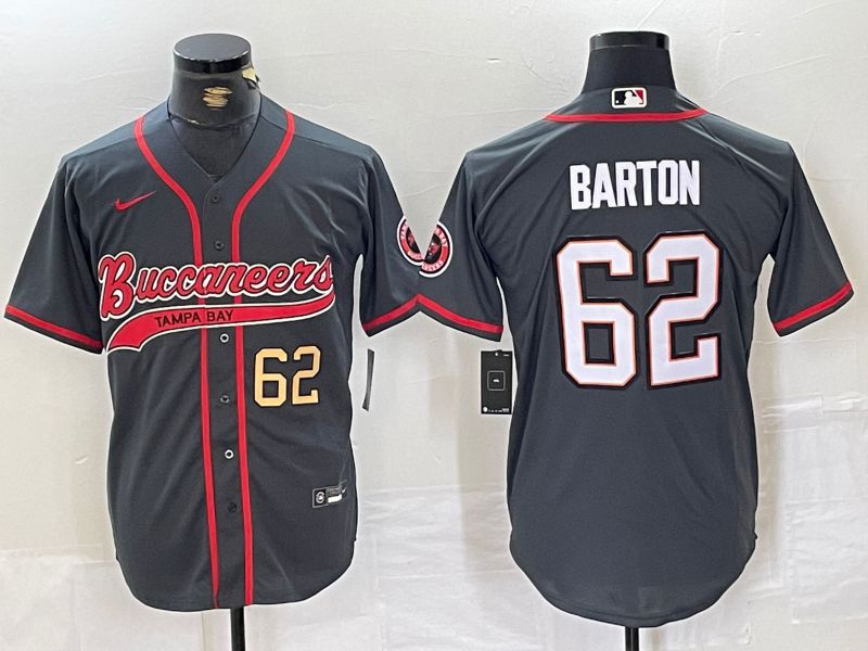 Men Tampa Bay Buccaneers #62 Barton Grey Joint Name 2024 Nike Limited NFL Jersey style 5->tampa bay buccaneers->NFL Jersey